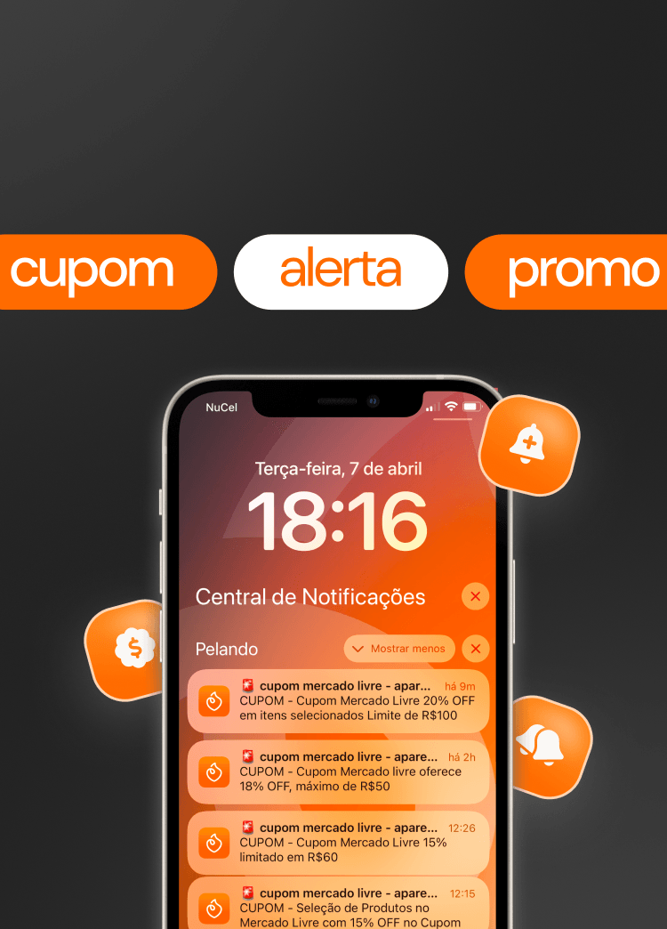As melhores promoções estão no app